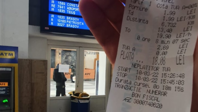 EXPERIMENT LIBERTATEA. Cum profită unii taximetriști bucureșteni de refugiați. „Pentru că eram ucrainean, mi-a luat 50 de lei. Știți cât m-a costat cursa ca român la întoarcere?”