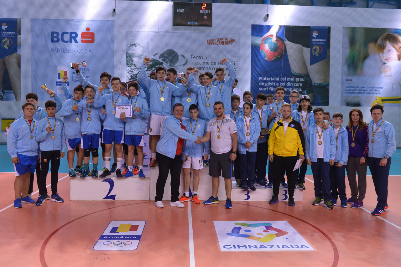 Amintiri din copilărie! Școala "Ion Creangă" a câștigat Gimnaziada 2018 la handbal