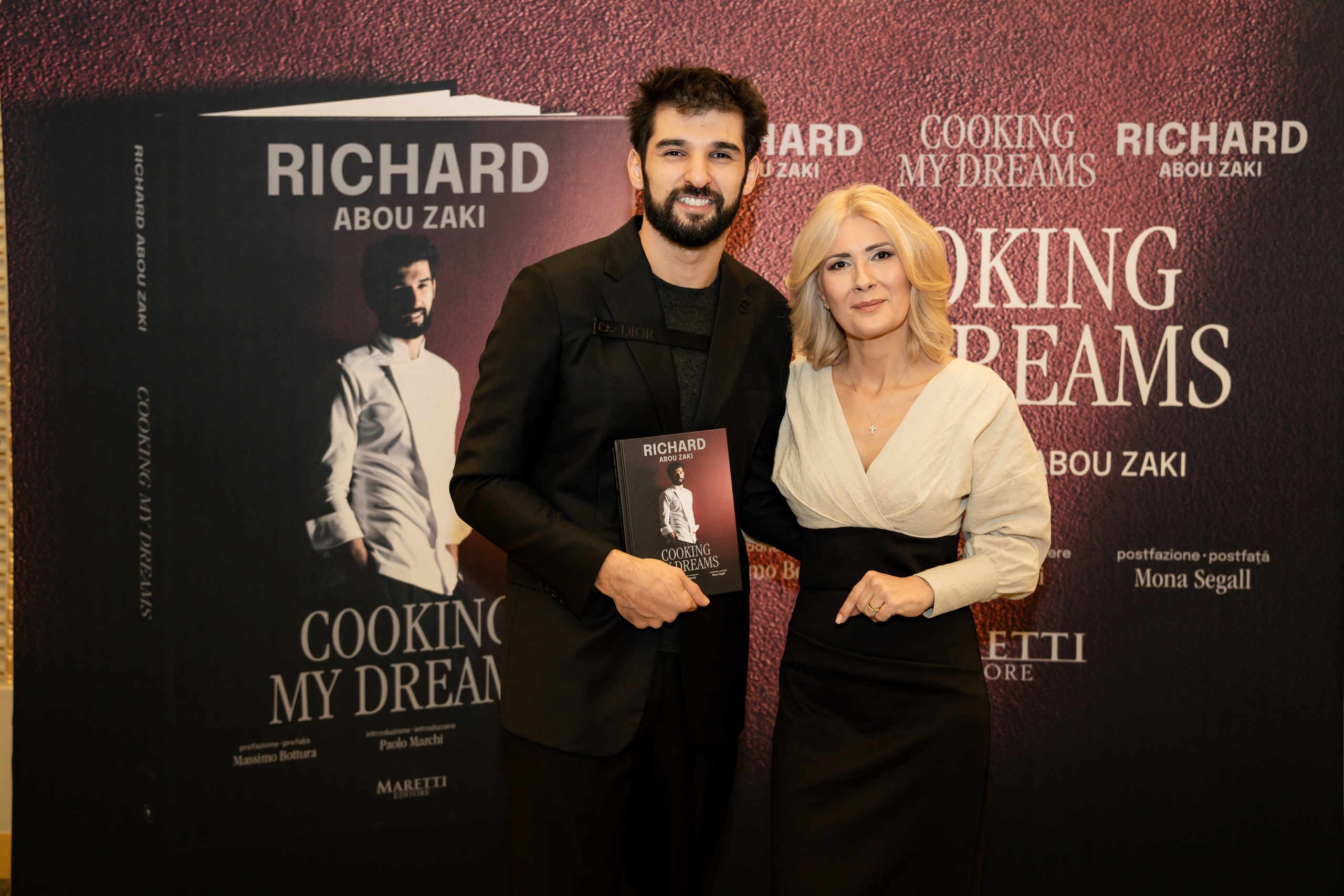 Ce a scris Chef Richard Abou Zaki în „Cooking my dreams”, prima lui carte: „Mi-am deschis sufletul cu multă emoție”