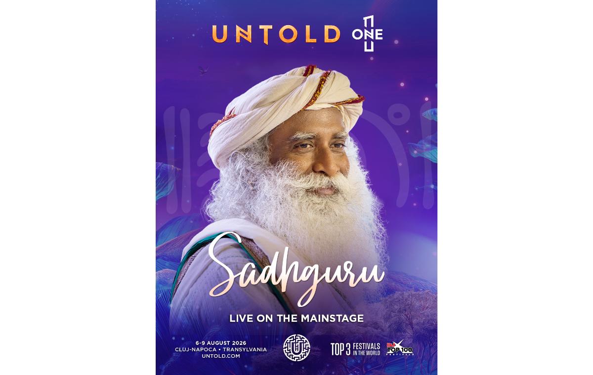 Sadhguru, în atenția presei internaționale, după apariția de la UNTOLD. The Independent: „A folosit festivalul”