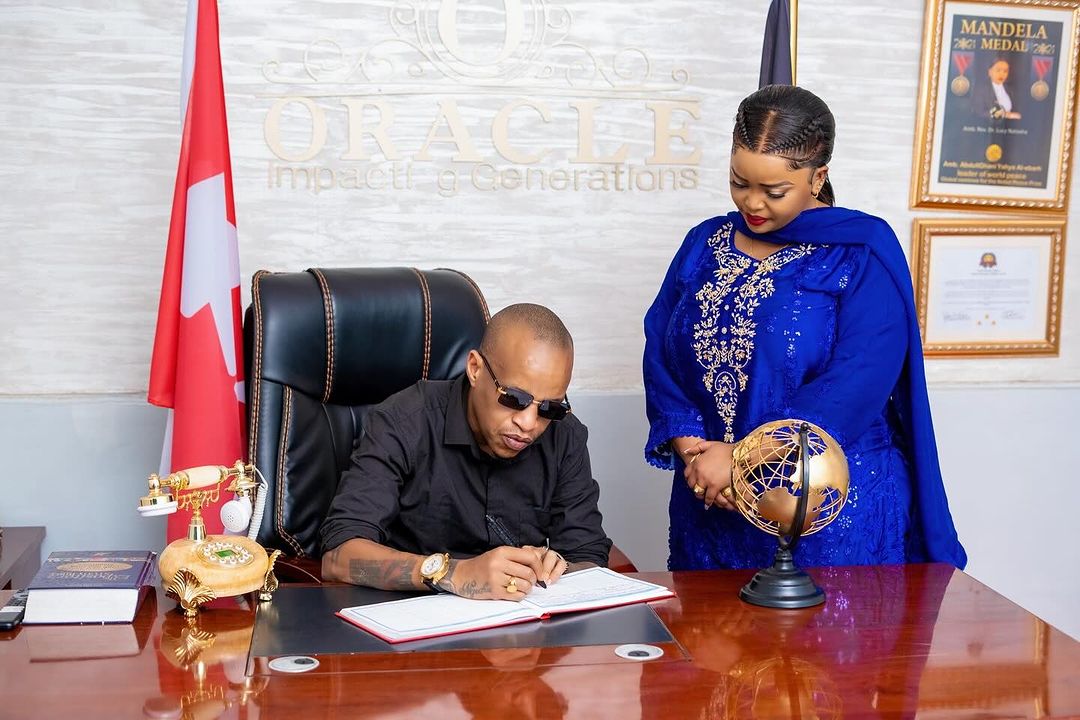 Jackson Ngechu Makini, famously known as CMB Prezzo and Rev Lucy Natasha