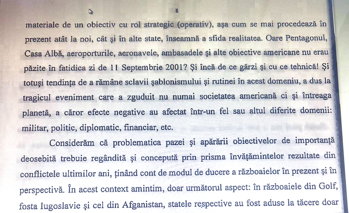 Libertatea prezintă pasaje din lucrarea de doctorat a șefului SPP Lucian Pahonțu, publicată în 2003. Istoric: „E în registrul mentalității lui Nicolae Ceaușescu, în care revoluționarii erau catalogați drept huligani”