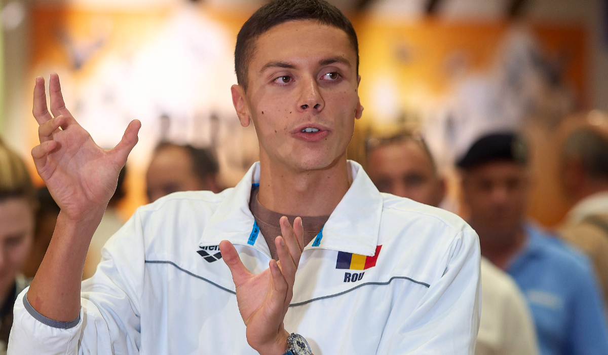 Cine transmite la TV finala în care înoată David Popovici, la 50 de metri, în concursul de la Roma