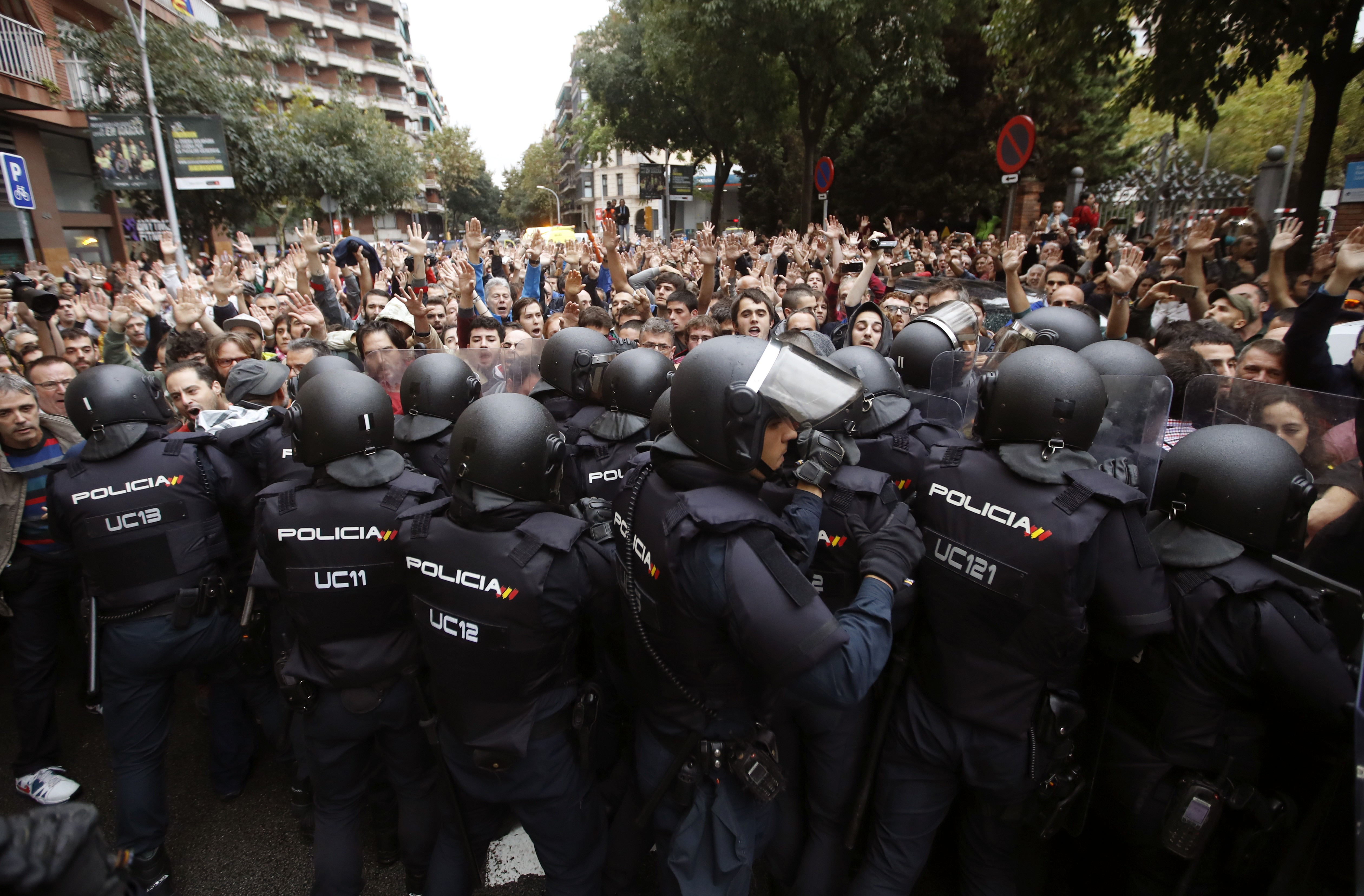 VIDEO | Referendumul pentru independența Cataloniei s-a încheiat.Bilanț: peste 840 de răniți