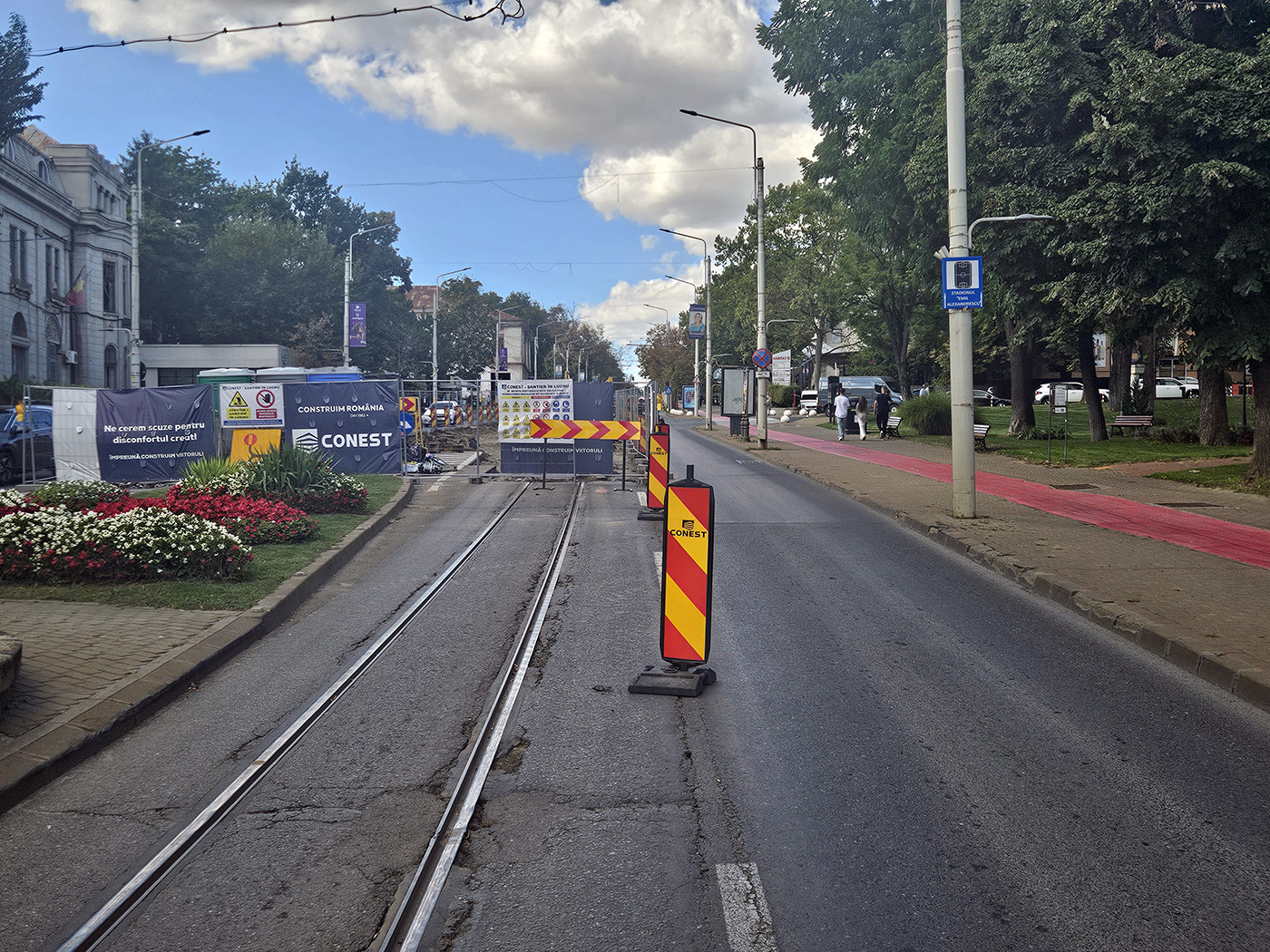 Mari șantiere deschise chiar la începutul școlii sufocă Iașiul. Restricții în cele mai aglomerate zone ale orașului