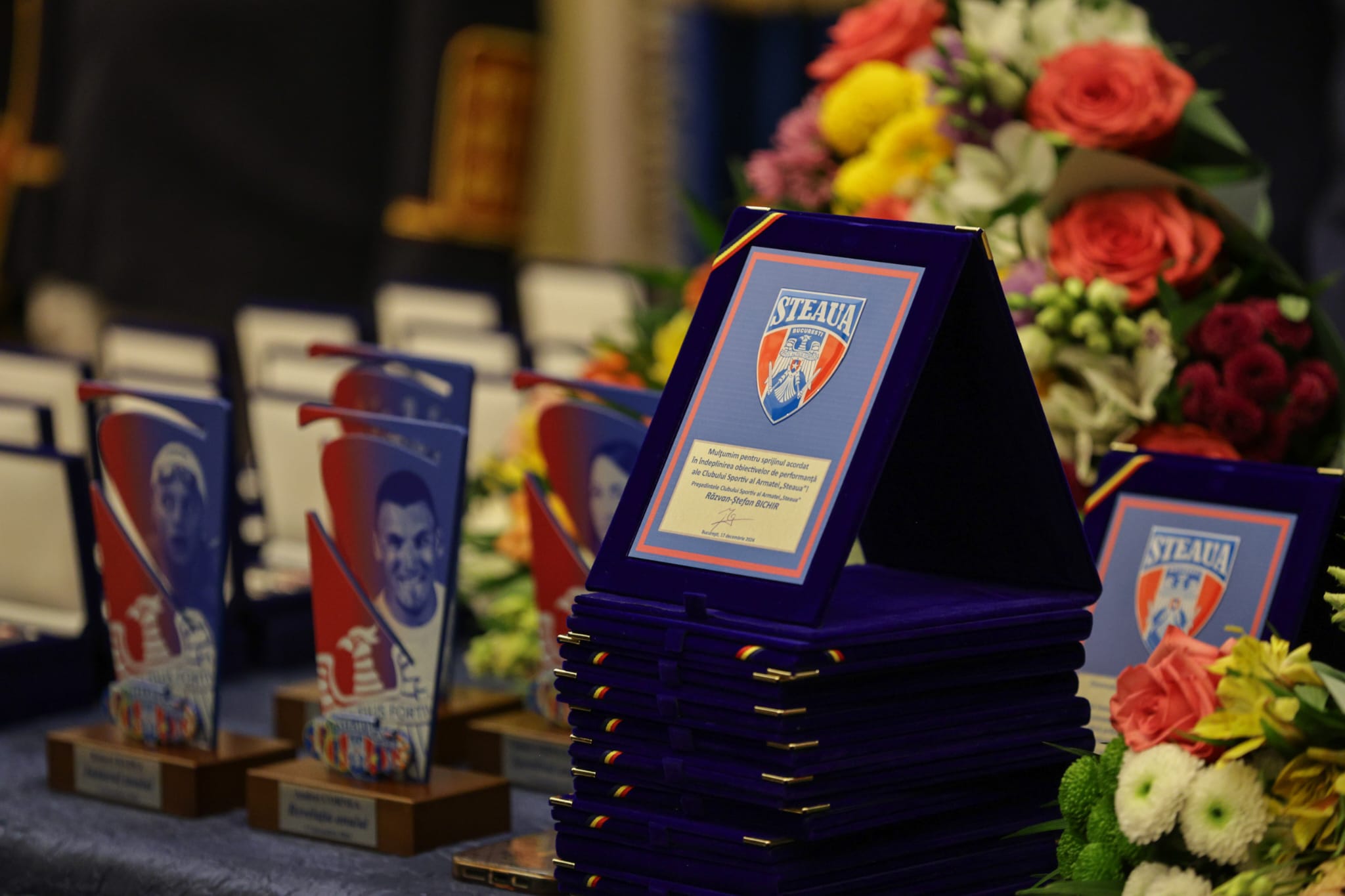 Clubul Sportiv al Armatei Steaua și-a premiat cei mai buni sportivi ai anului 2024, într-o gală festivă, la Cercul Militar