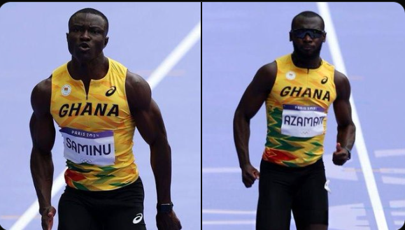 2024 Olympics: Azamati, Saminu fail to reach 100m final after finishing 9th and 7th