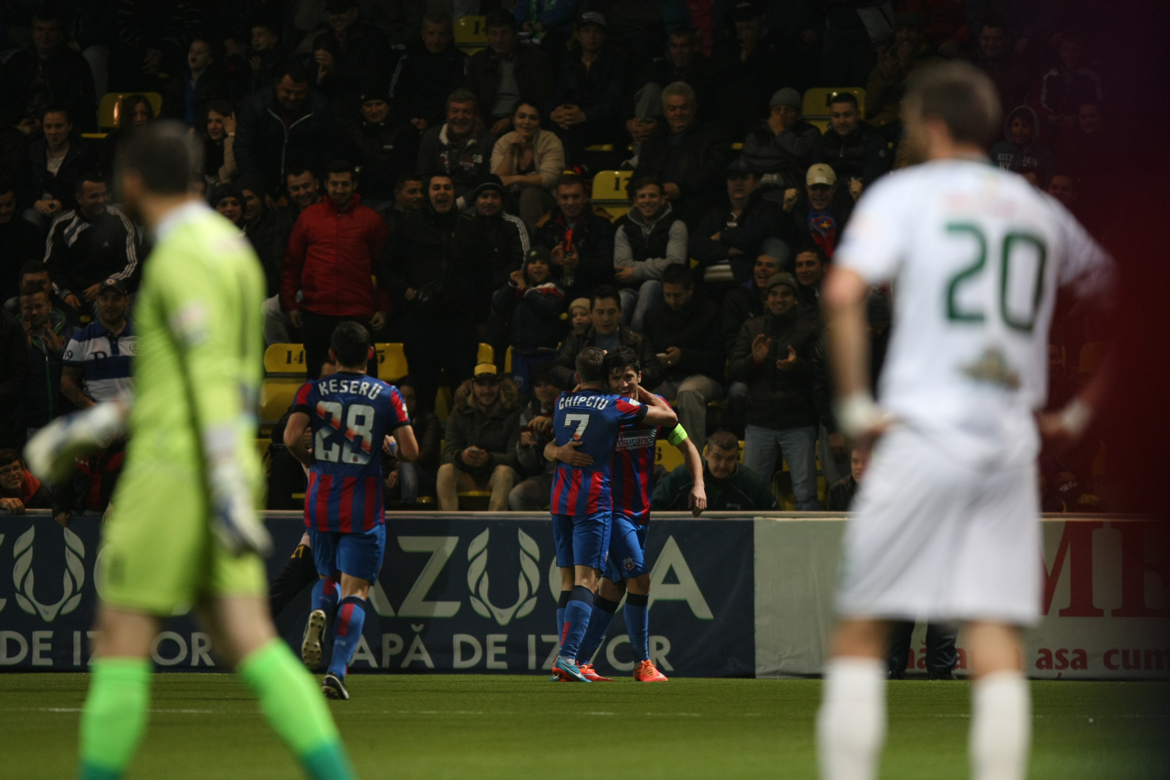 VIDEO/ Chiajna - Steaua 0-1. TănASUL cu cap! Șumi a vrut întreruperea!