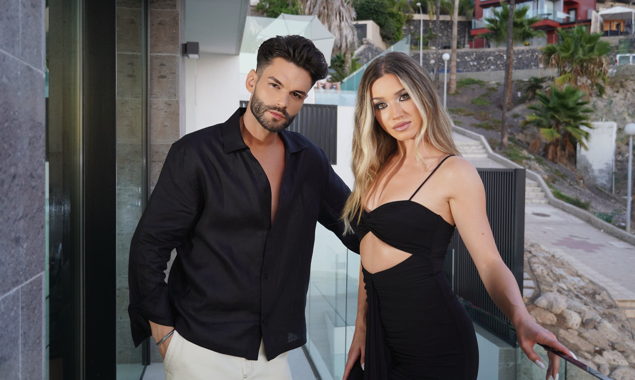 Cum au apărut Edward Sanda și Ioana Ignat pe plaja din Tenerife. „Prietenia și chimia din studio a evoluat frumos”