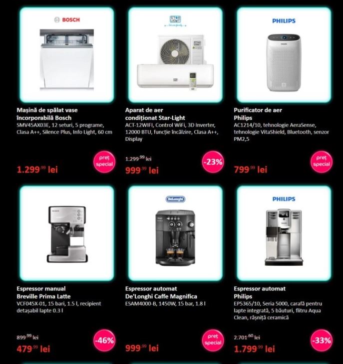 Reduceri eMAG de Black Friday 2020 au început. Vezi care sunt cele mai bune oferte din catalogul eMAG