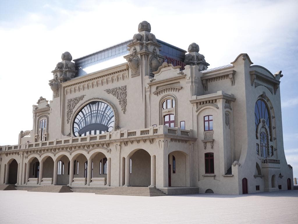 GALERIE FOTO | Cum va arăta Cazinoul din Constanța după restaurare. Inaugurarea este programată pentru ianuarie 2022
