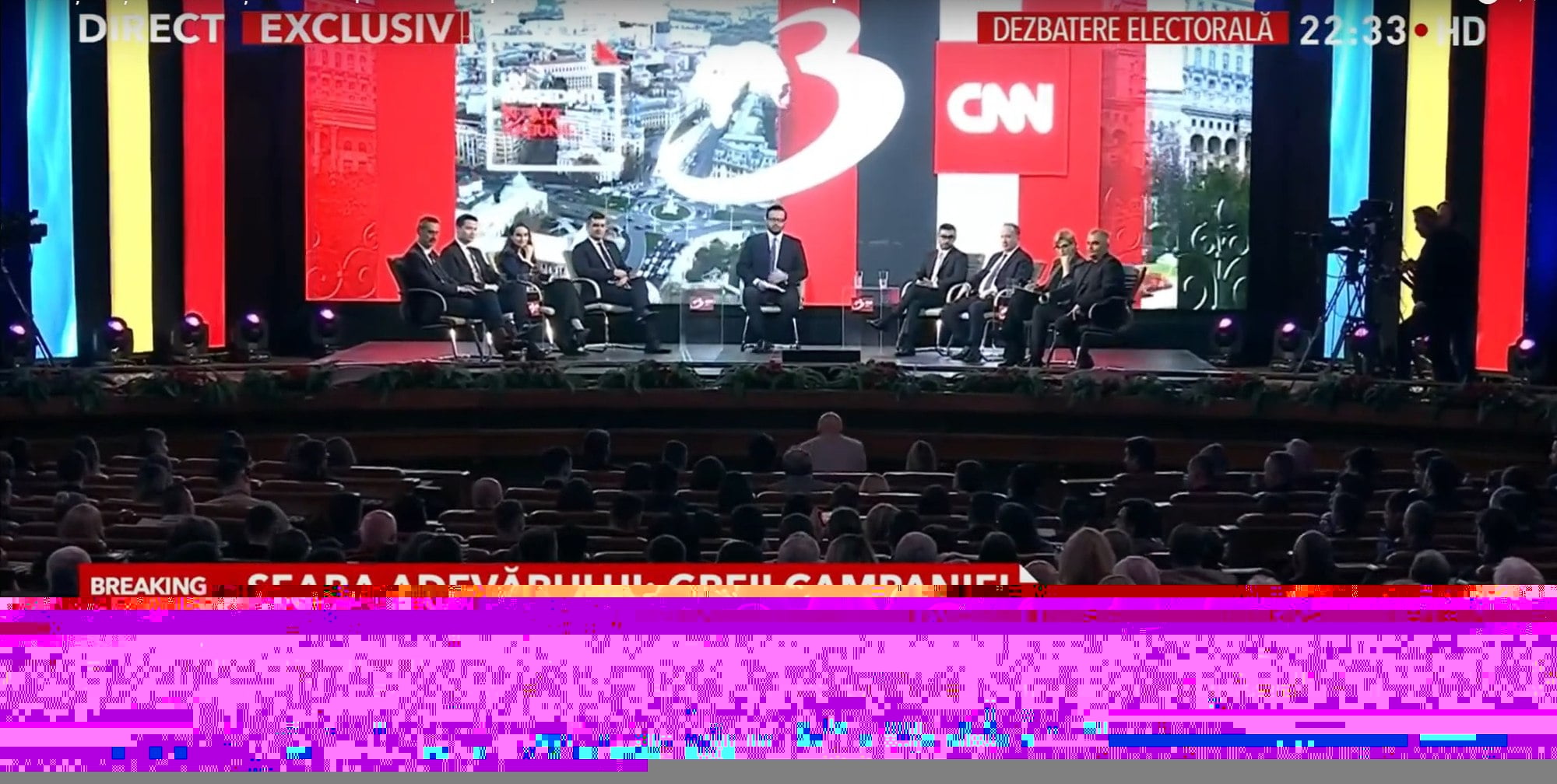George Simion a intrat peste Mihai Gâdea, în direct, la dezbaterea Antena 3 CNN: „Nu vă învăț reguli de politețe”