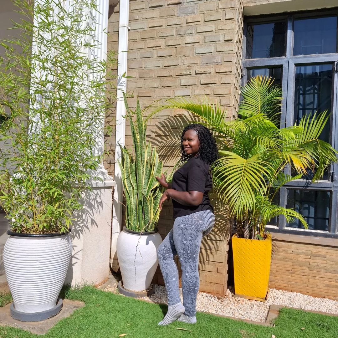 Diana Marua's nanny Irene Nekesa