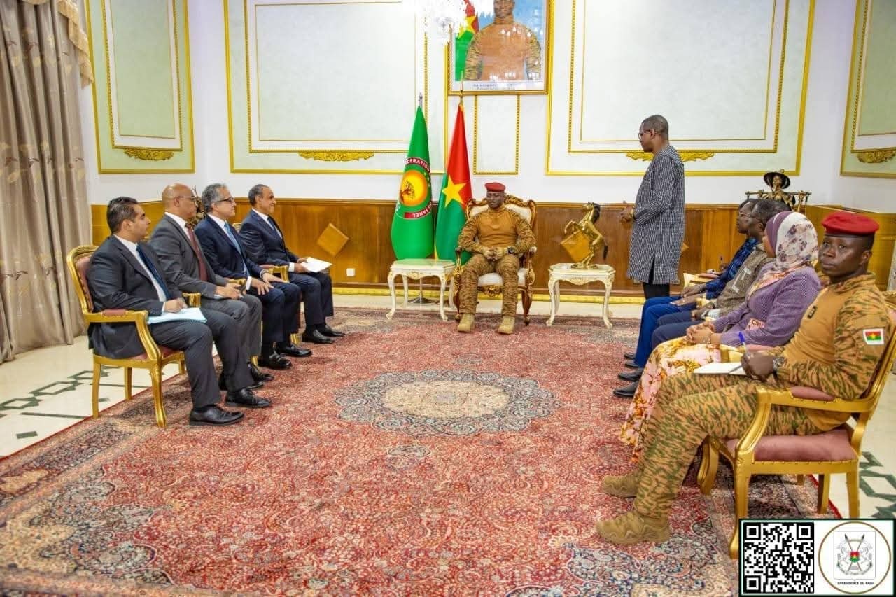 Egypt’s top capitalists offer a hand of friendship to Burkina Faso’s Ibrahim Traoré