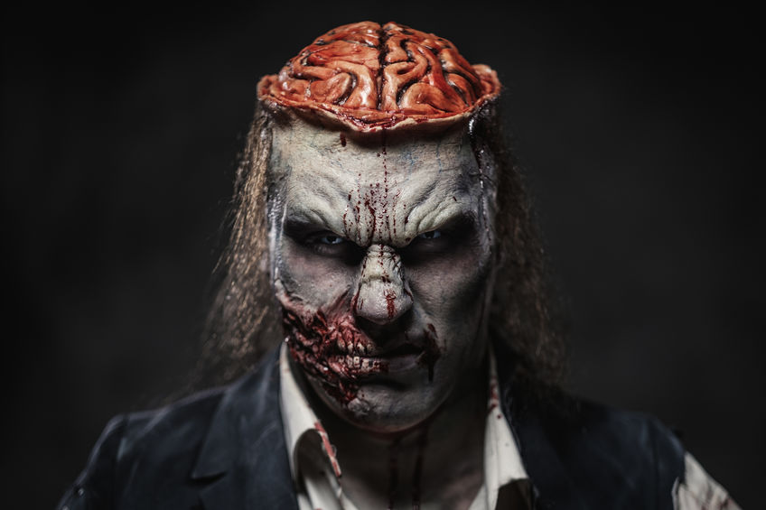 Idei de machiaj de Halloween - cele mai haioase și înfricoșătoare modele de machiaj