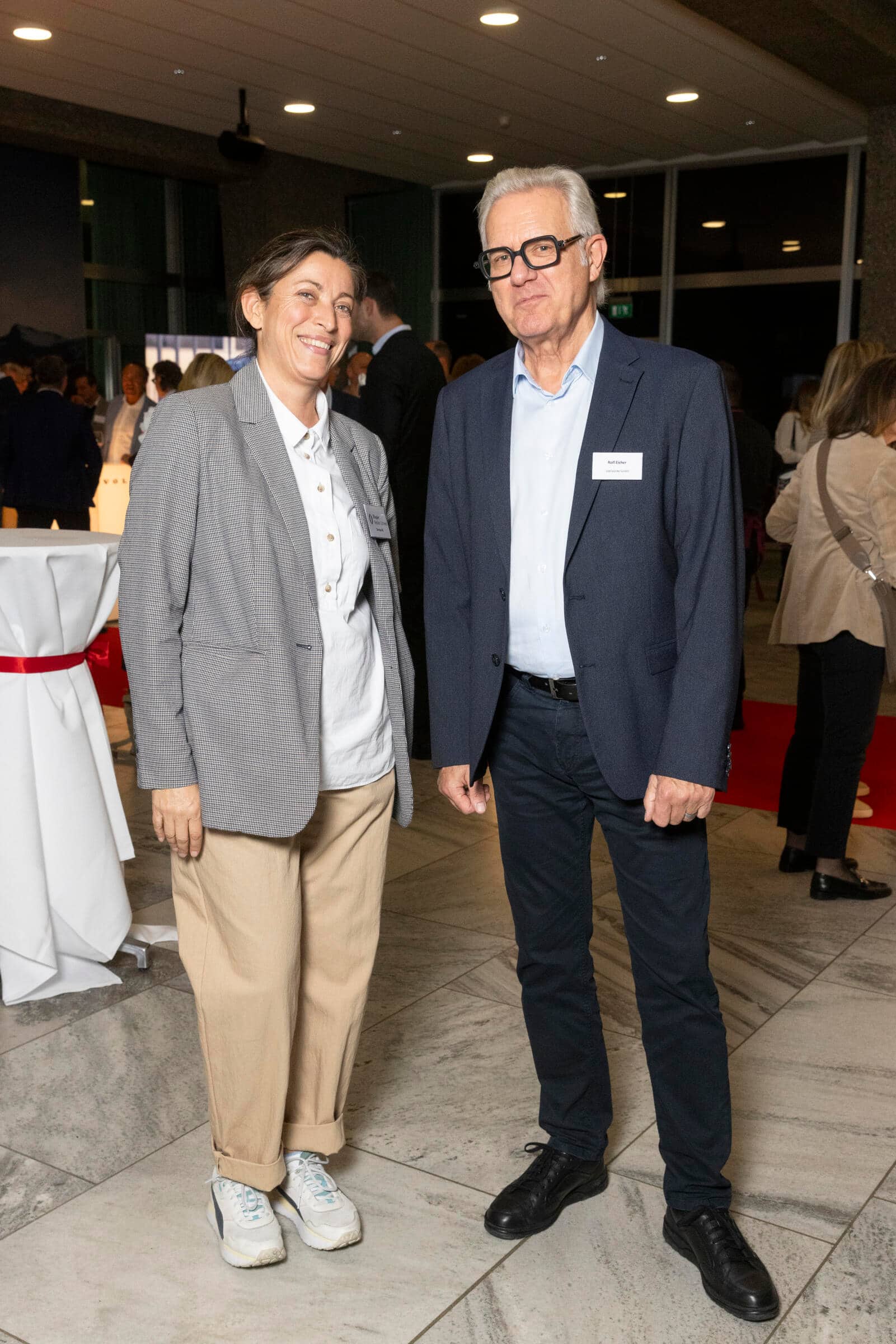 v.l. Denise Alt, Rolf Eicher