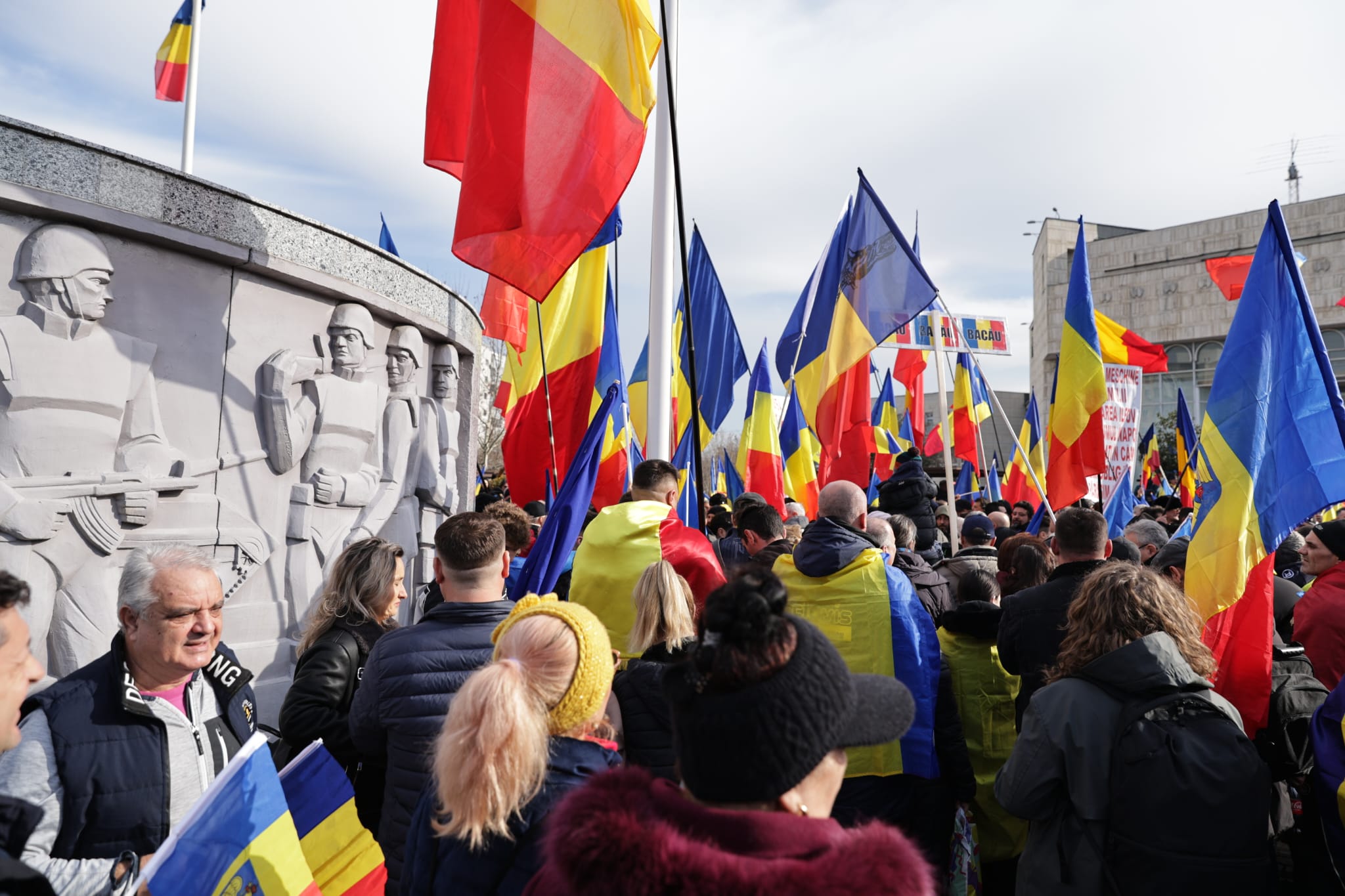 Ziua de 24 ianuarie, marcată de mii de români. Unirea Principatelor celebrată cu horă în centrul Bucureștiului