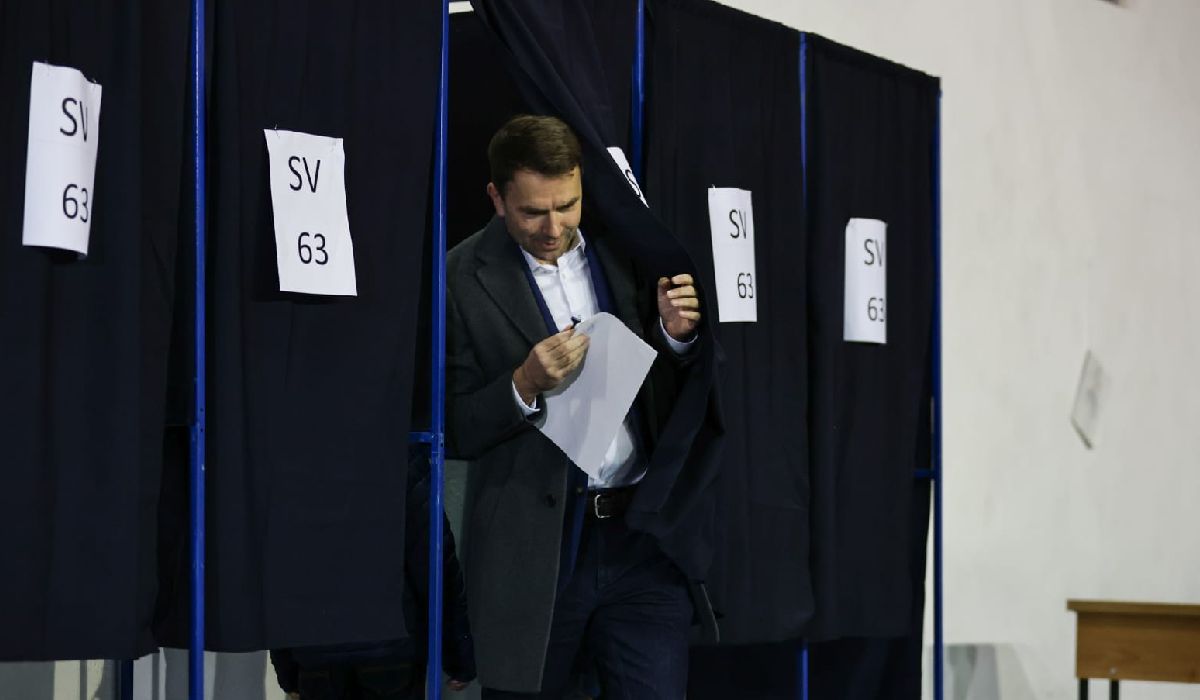 Cătălin Drulă a votat la liceul unde a învățat: „Îi îndemn pe bucureșteni să aleagă cu inima”