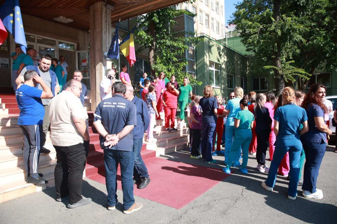 Grevă generală în sute de spitale din România pe termen nelimitat. Sindicaliştii Sanitas, nemulţumiţi de noua lege a salarizării. Anunțul Ministerului Sănătății