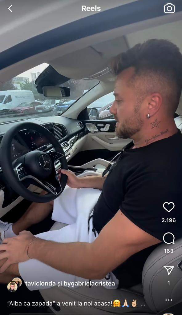 Cum arată bolidul de lux pe care l-au cumpărat Gabriela Cristea și Tavi Clonda. „Bine ai venit în familie”