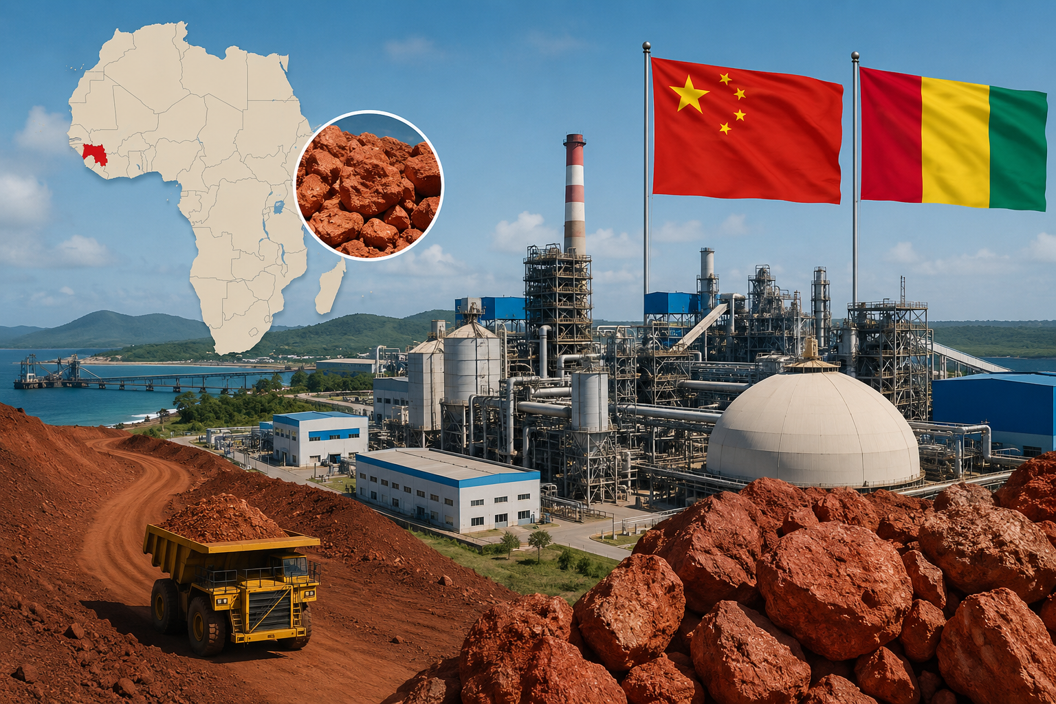 Africa’s top bauxite hub attracts $1 billion alumina plant from China’s largest state-owned producer