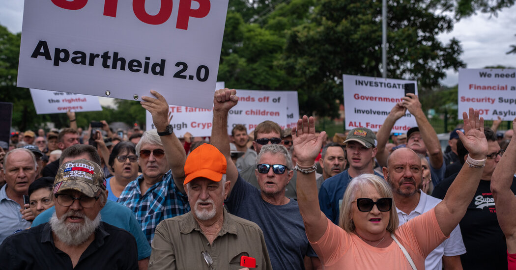 Prominent Afrikaner figures opposed the asylum offer, emphasizing that vulnerability, not race, should determine refugee statu