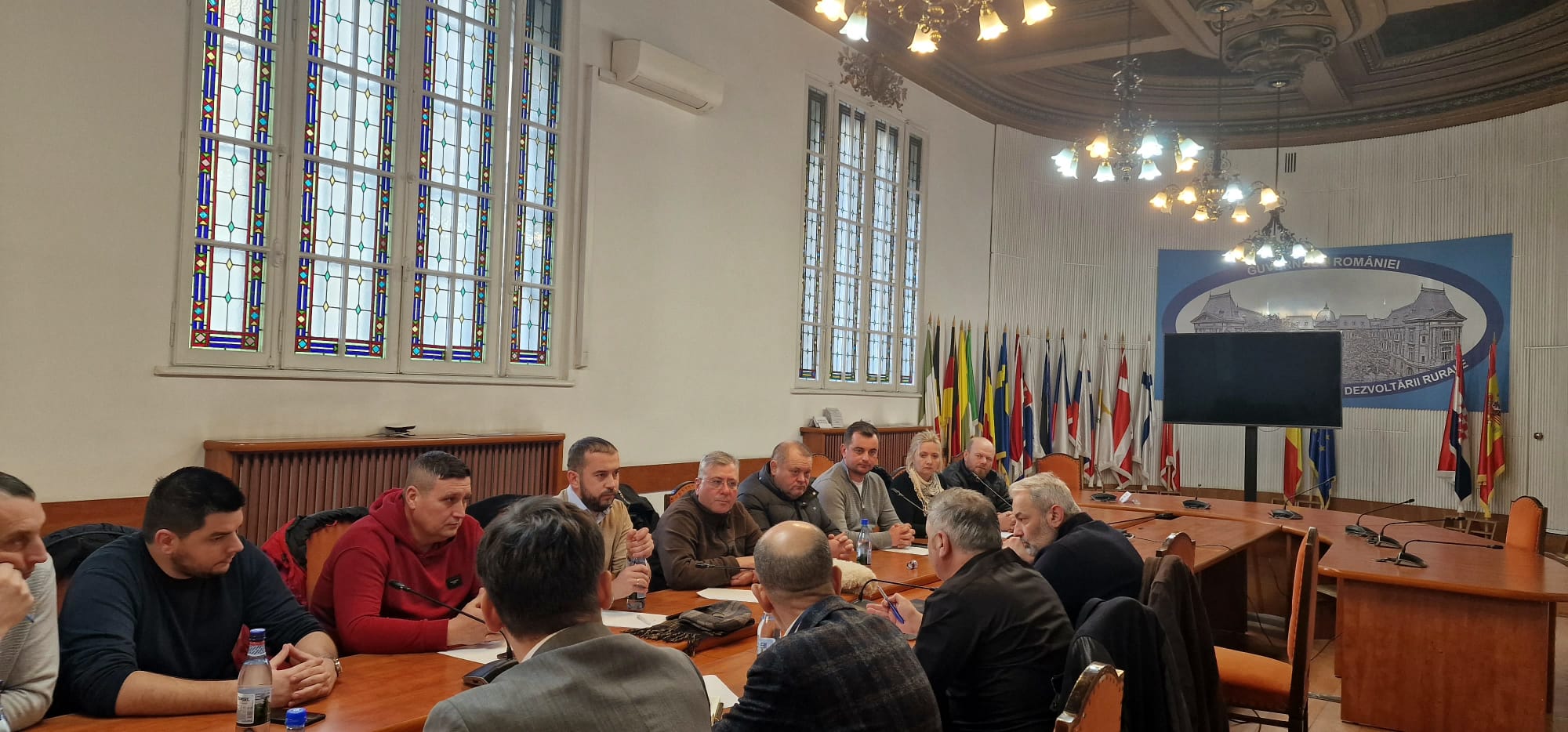 Protestul fermierilor și transportatorilor: 3 ore de discuții la Ministerul Agriculturii, 4 ore - la Transporturi, incidente la Constanța și trafic îngreunat în mai multe zone