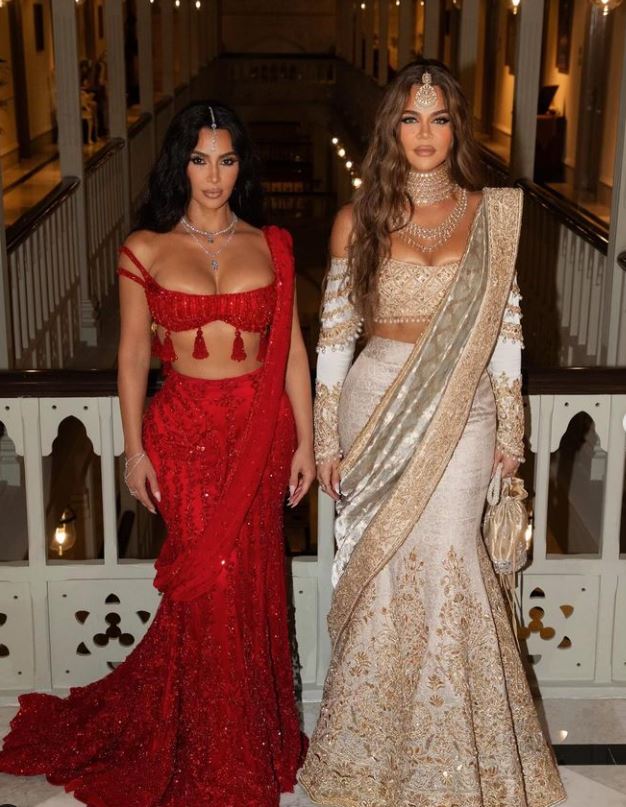 Imagini de la nunta lui Anant Ambani. Kim Kardashian și Iulia Vântur s-au pregătit intens pentru eveniment
