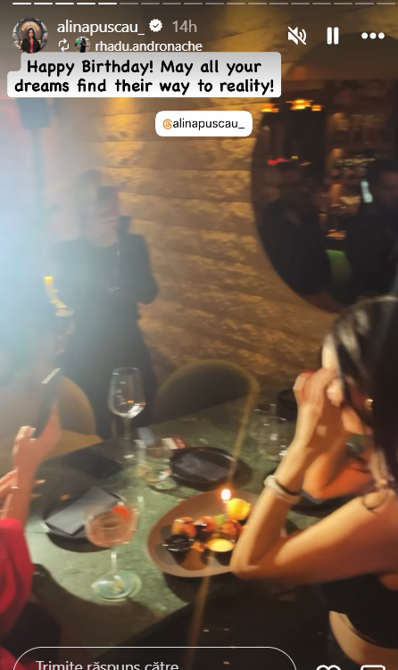 Alina Pușcău a împlinit 44 de ani. Cum a sărbătorit într-un local din Capitală, alături de prieteni. „Pe mine mă atrage un bărbat când îmi petrec timpul cu el”