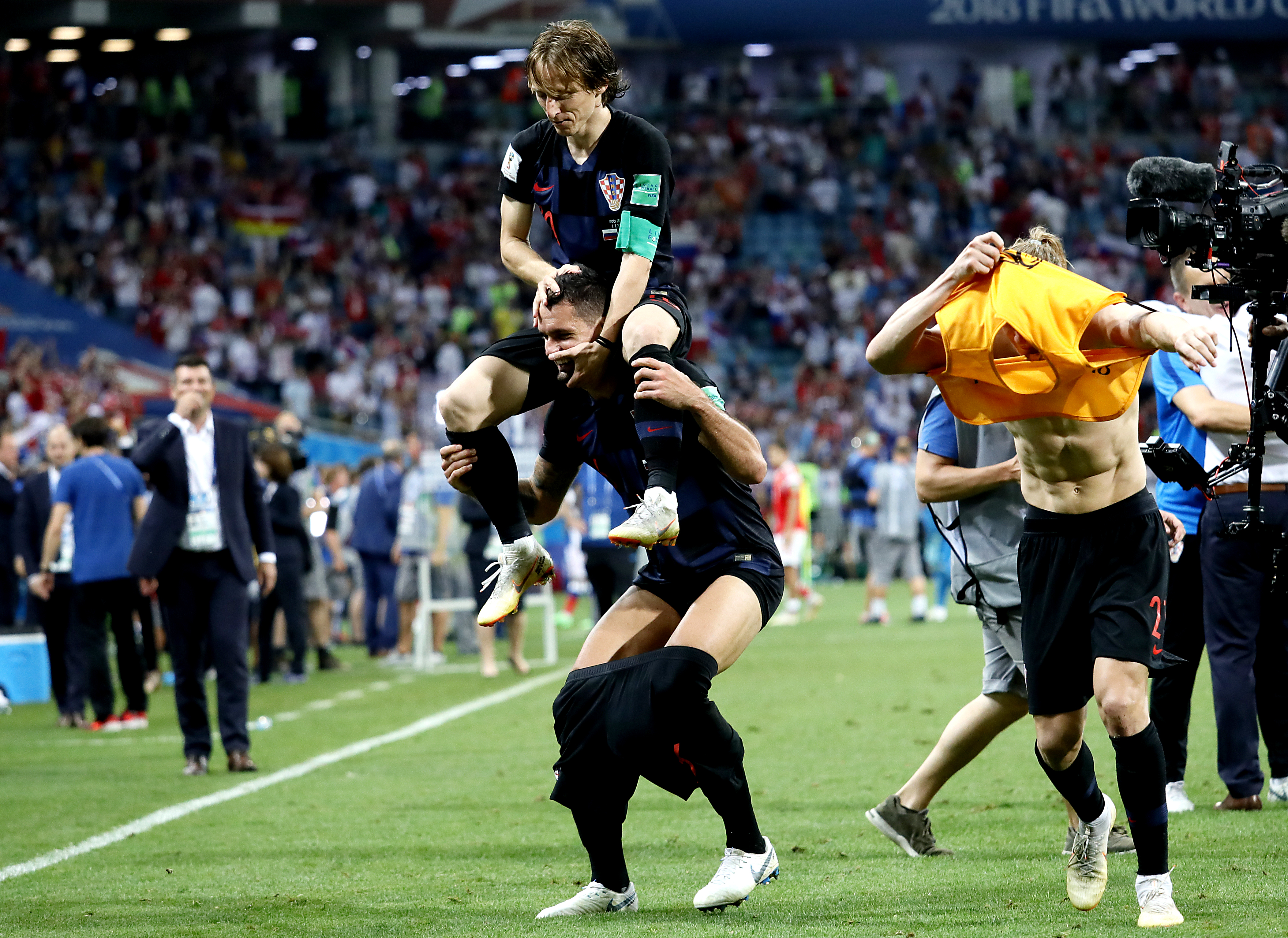 Rusia - Croația 2-2 (3-4 d.l.d), în sferturile Campionatului Mondial de fotbal Rusia 2018. Croații, în a doua semifinală din istorie / GALERIE FOTO