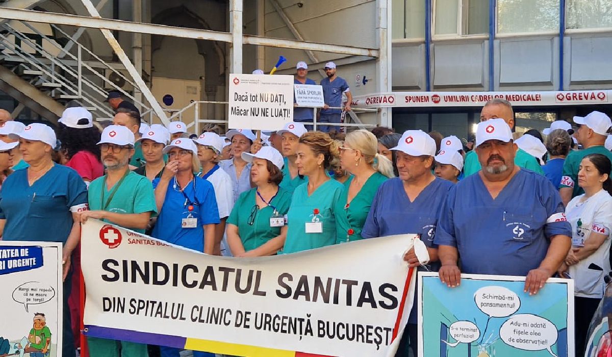 Greva din Sănătate pe înțelesul tuturor: de ce protestează sindicatele, ce spune Guvernul și care este miza