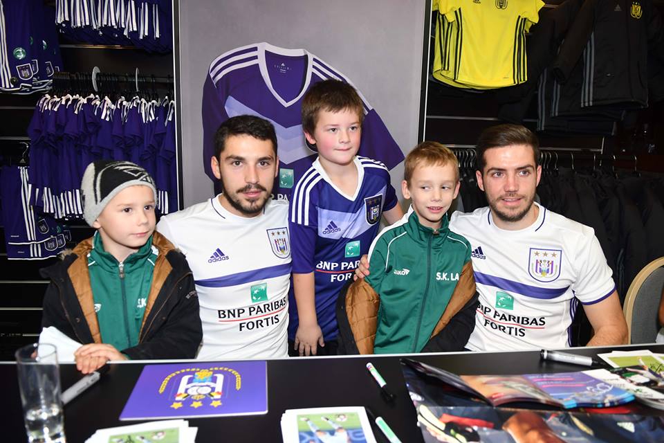 Nicolae Stanciu și Alexandru Chipciu sunt iubiți de fanii echipei Anderlecht | GALERIE FOTO&VIDEO