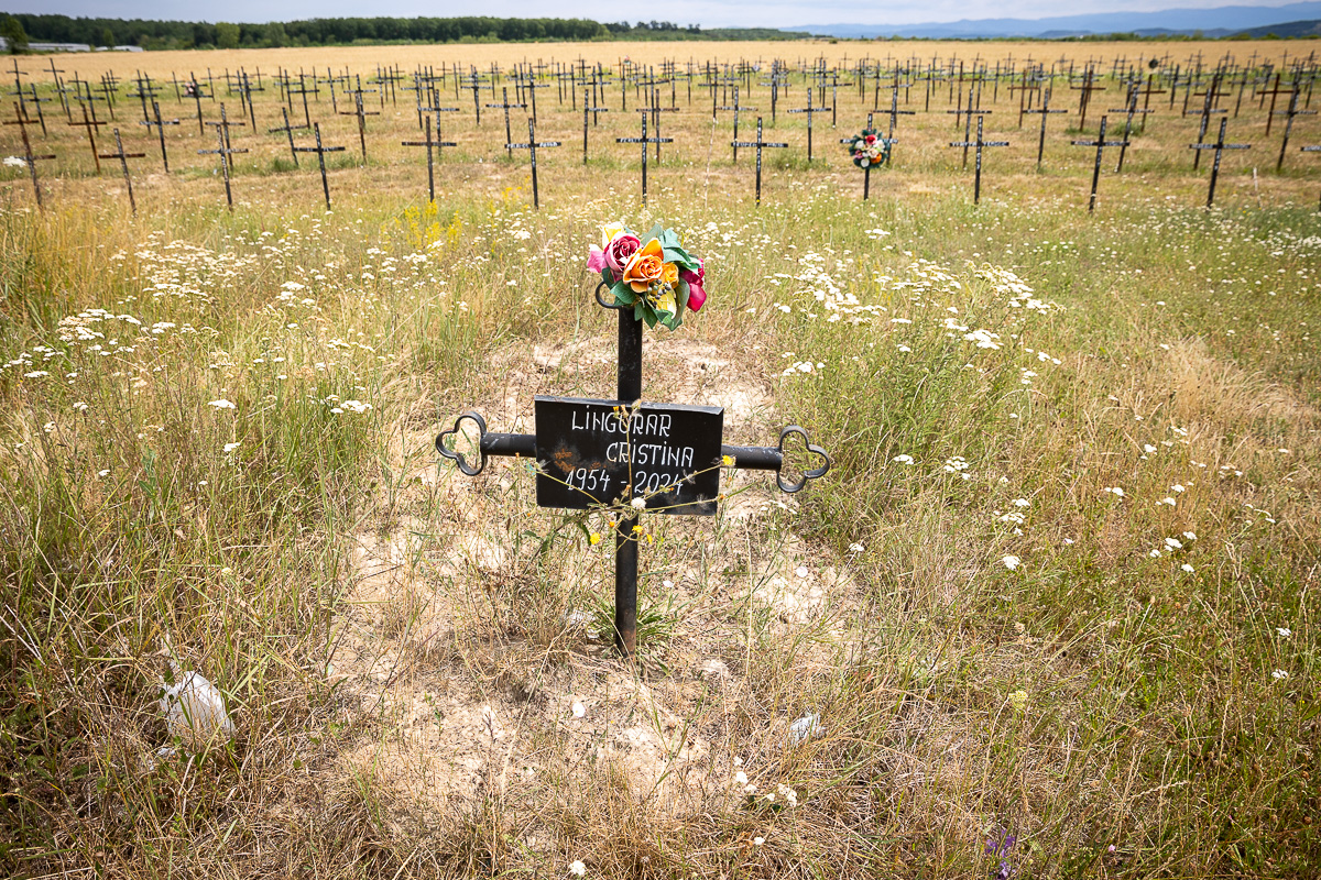 Cimitirul cu necunoscuți din Dumbrava. Viorel Pașca: „Toată lumea, indiferent de religie, are cruce la fel. Ca să nu se supere niciunul”