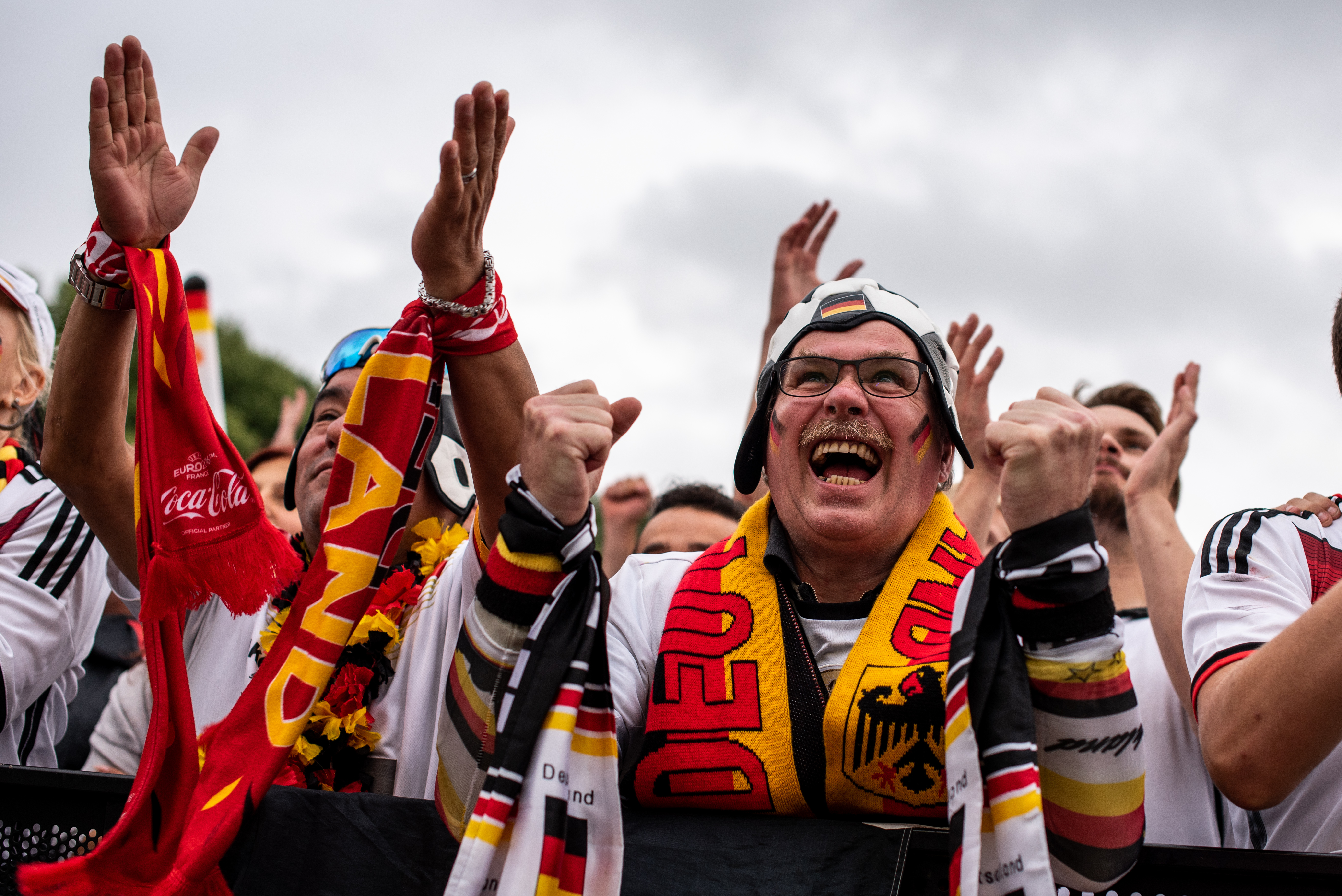 Cum au trăit fanii germani meciul dramatic cu Suedia / GALERIE FOTO