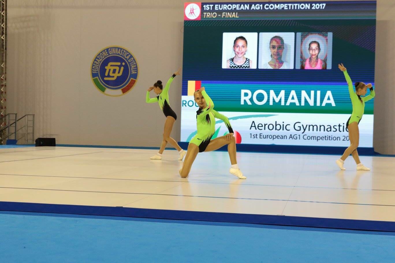 Medalie de bronz pentru Miruna Iordache, bursiera Fundației Ciprian Marica, la Campionatul European de Gimnastică Aerobică