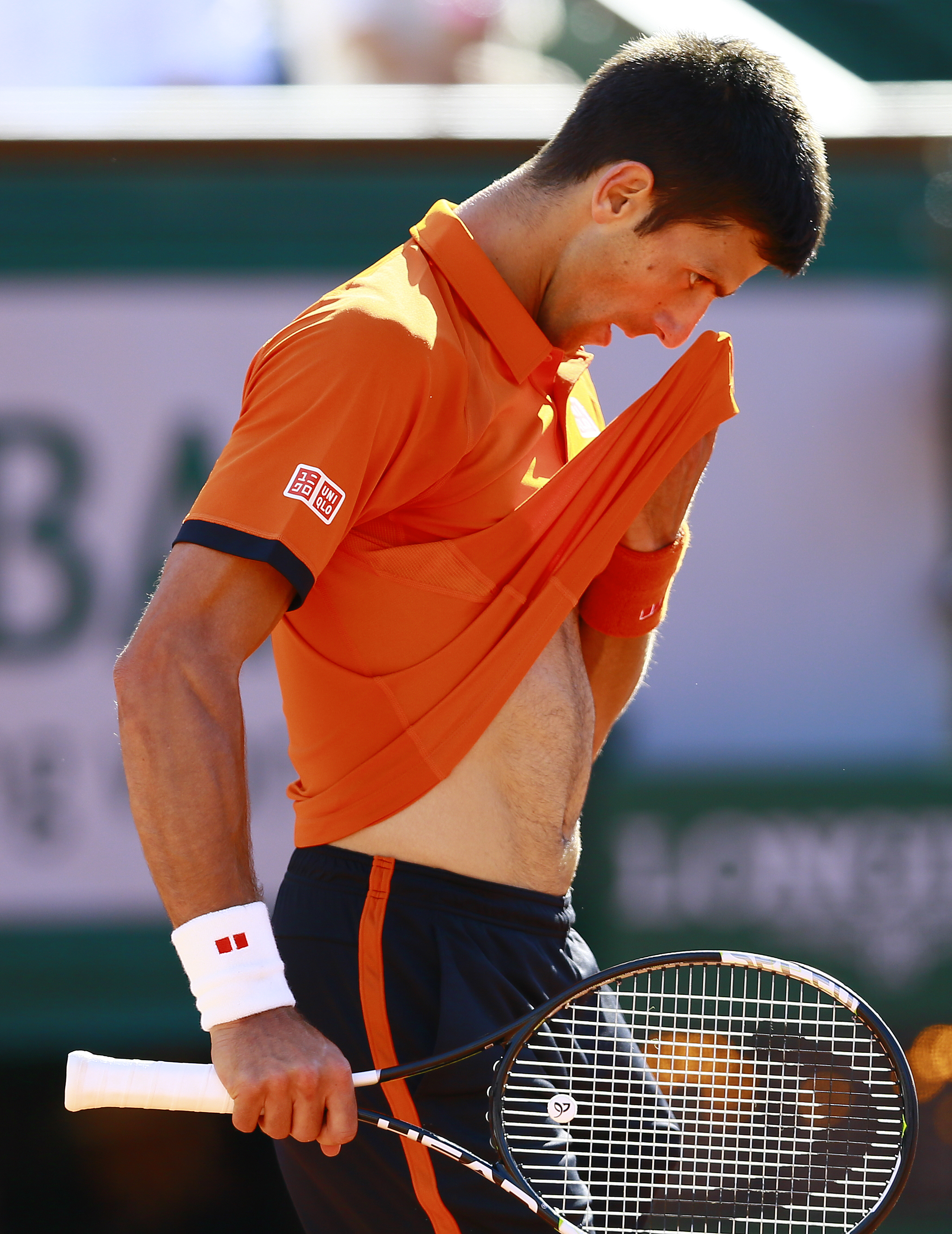 Roland Garros / Finala de la Paris: Novak Djokovici - Stanislas Wawrinka:  6-4, 4-6, 3-6, 4-6
