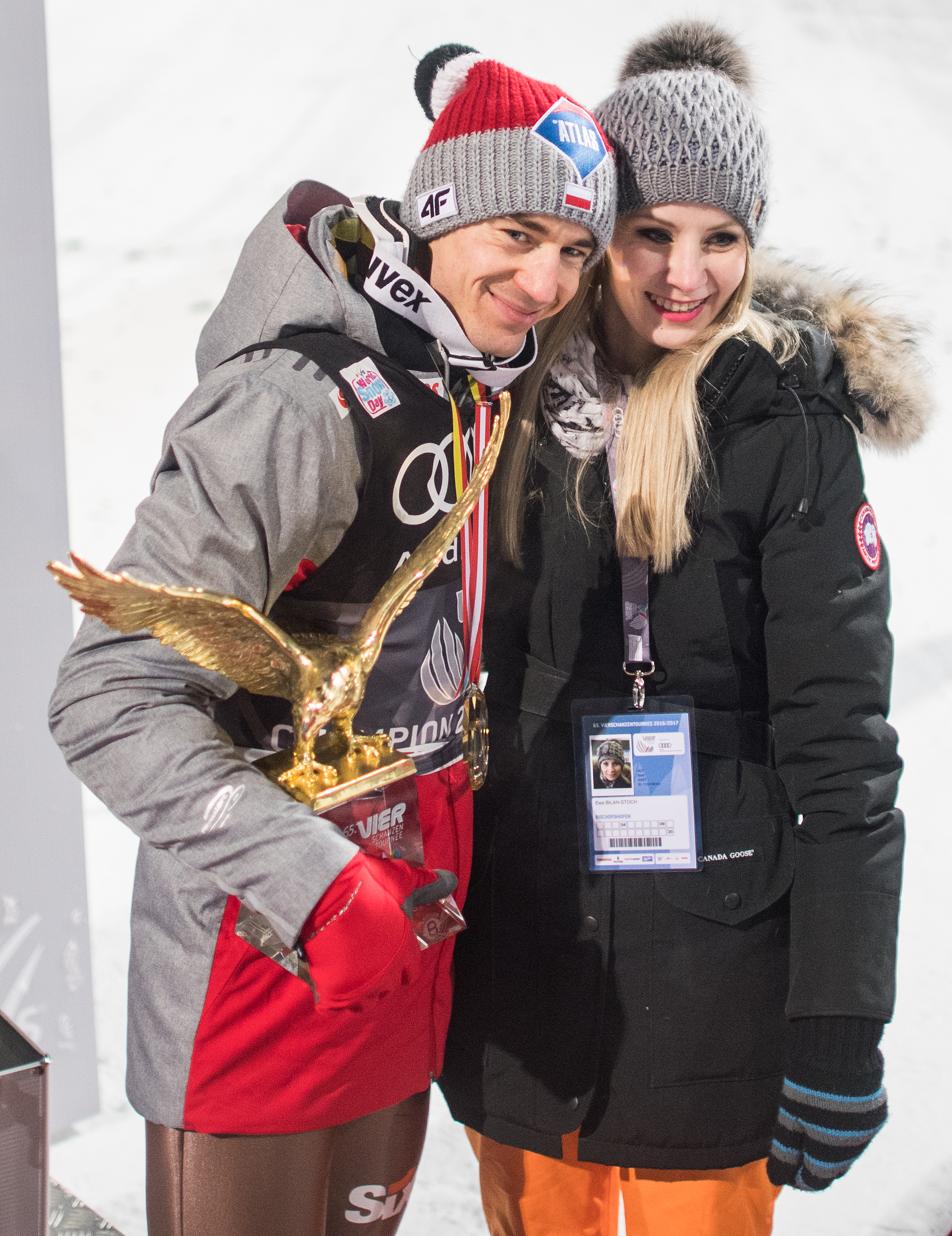 Polonezul Kamil Stoch a câştigat Turneul celor 4 Trambuline. A fost a 65-a ediție a competiției de sărituri cu schiurile / FOTO