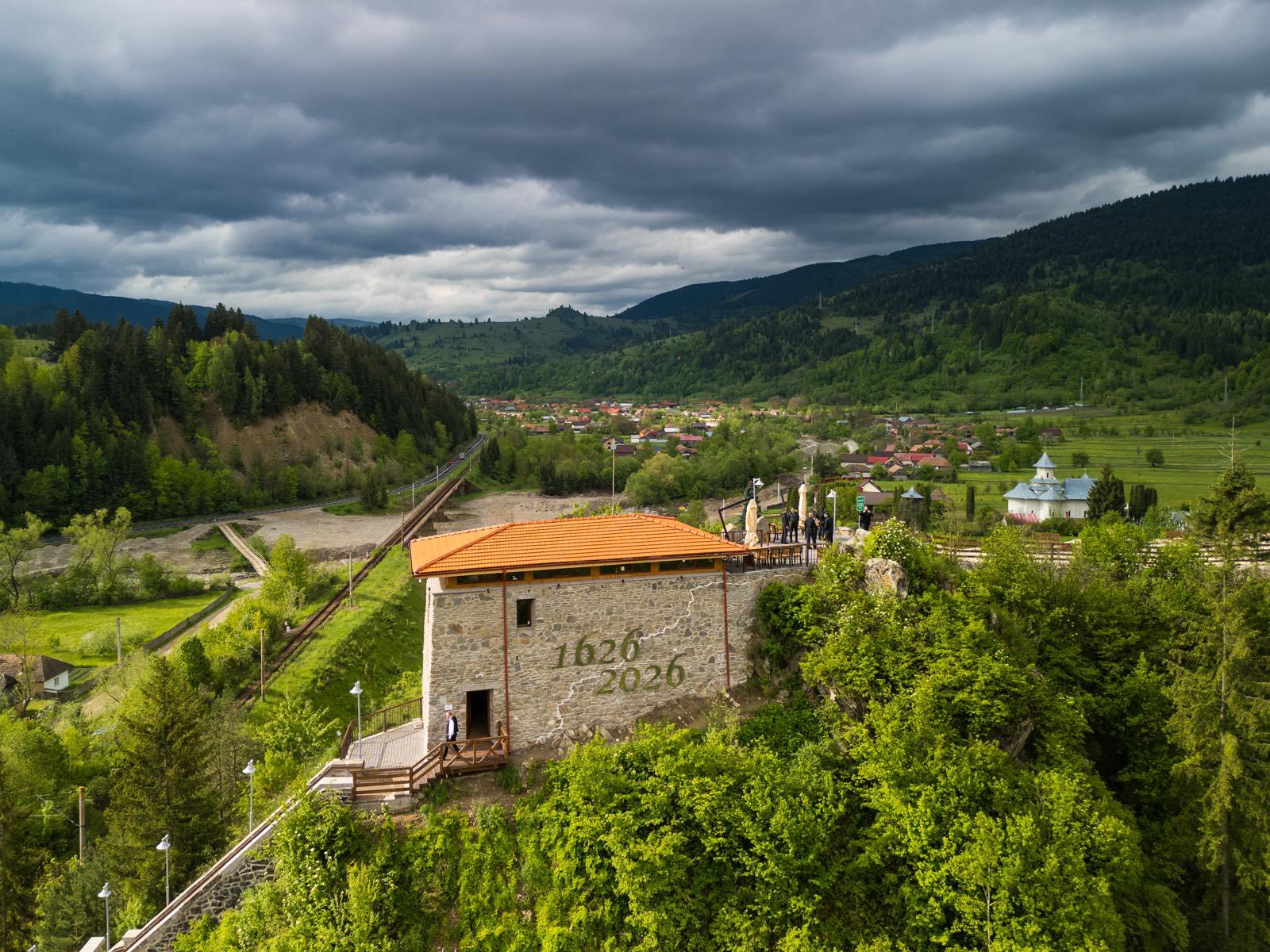 Renașterea Cetății Rakoczi: Fostul punct vamal dintre Moldova și Transilvania a fost restaurat de CNI