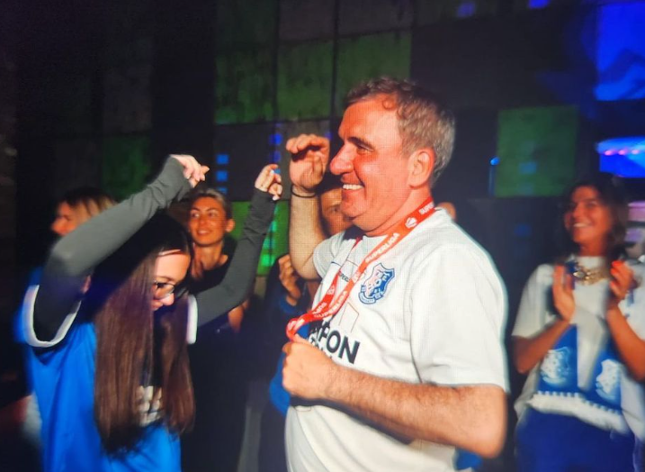 Hagi a fost DJ la petrecerea care a urmat după ce Farul a cucerit titlul în Liga 1
