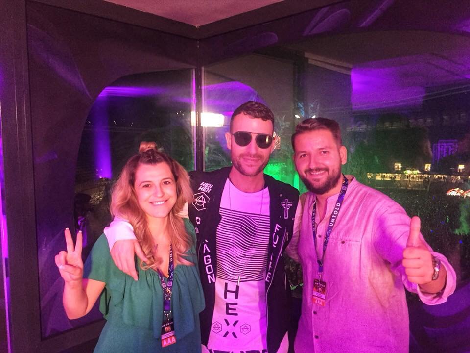 FOTO&VIDEO | Contradicție în termeni muzicali: Edy Chereji, unul dintre creatorii festivalului de muzică electronică Untold, e fan rock și Alexandru Andrieș!