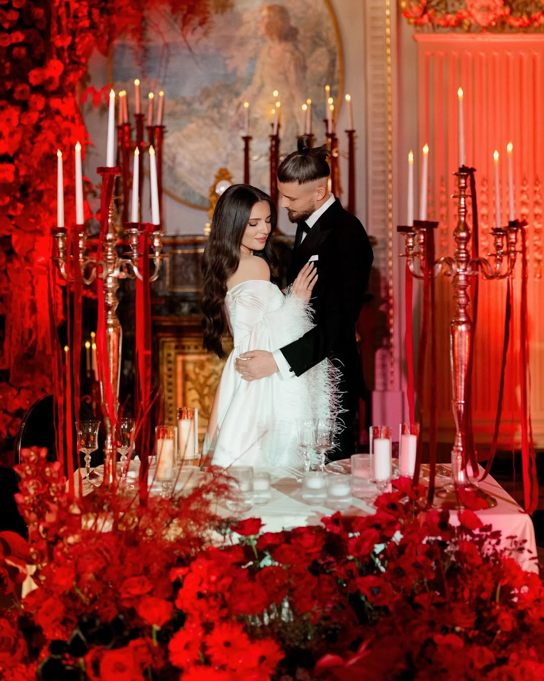 Ioana Stan, soția lui Radu Drăgușin, și-a făcut rochiile de mireasă în România. Cât au costat ținutele: „Nici ei nu au știut cu mult timp înainte data cununiei”