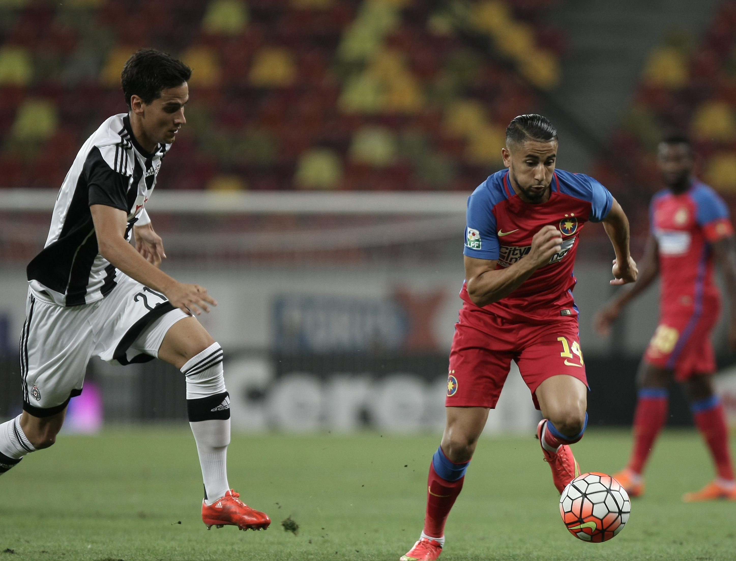 Steaua - Partizan 1-1 (Liga Campionilor, turul III preliminar, prima manșă). Gigi s-a rugat, Varela a egalat, iar calificarea în play-off se decide în infernul de la Belgrad / LIVE BLOG & VIDEO