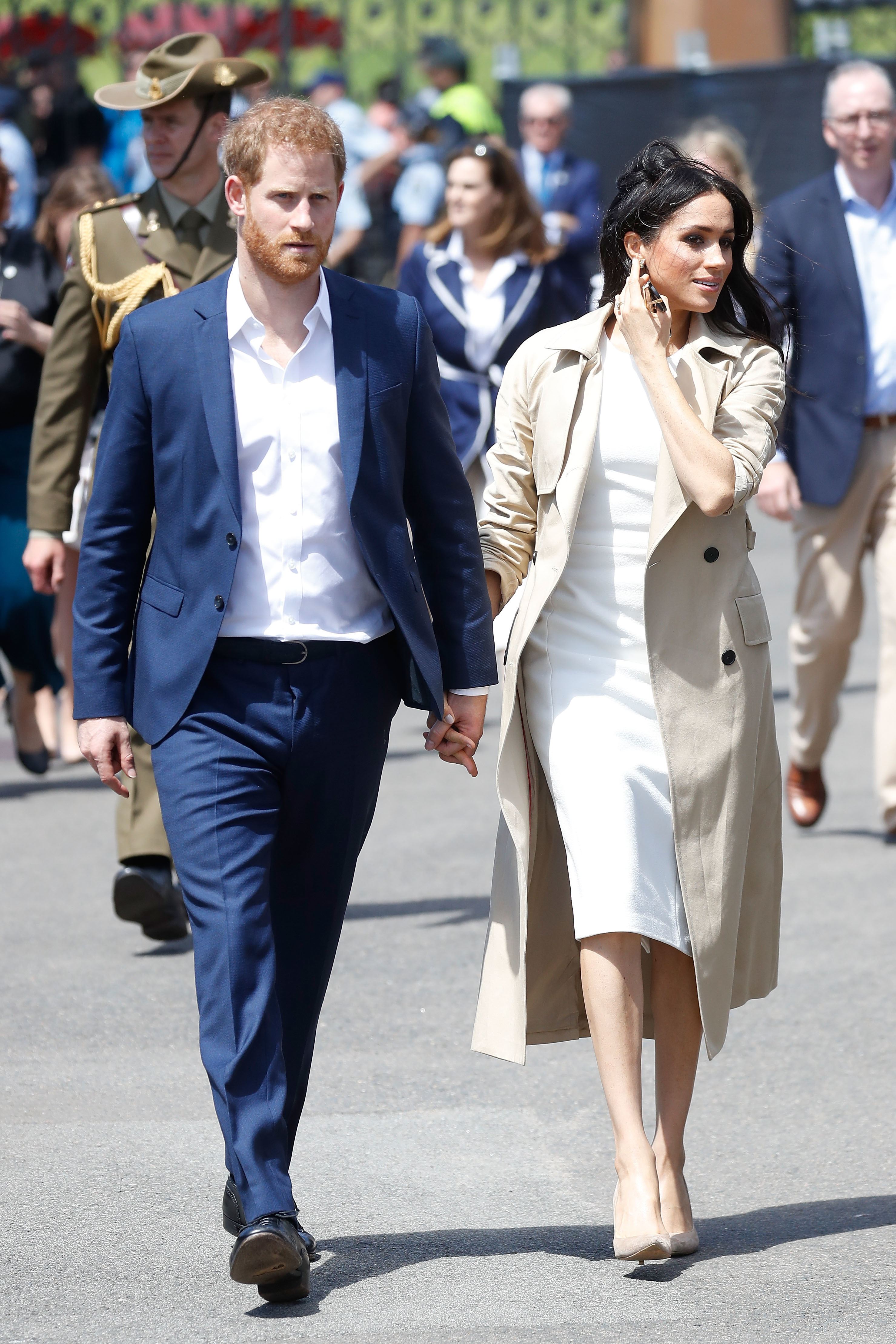 FOTO | Meghan Markle, la prima apariție publică de la anunțul sarcinii. Detaliul subtil în memoria Prințesei Diana
