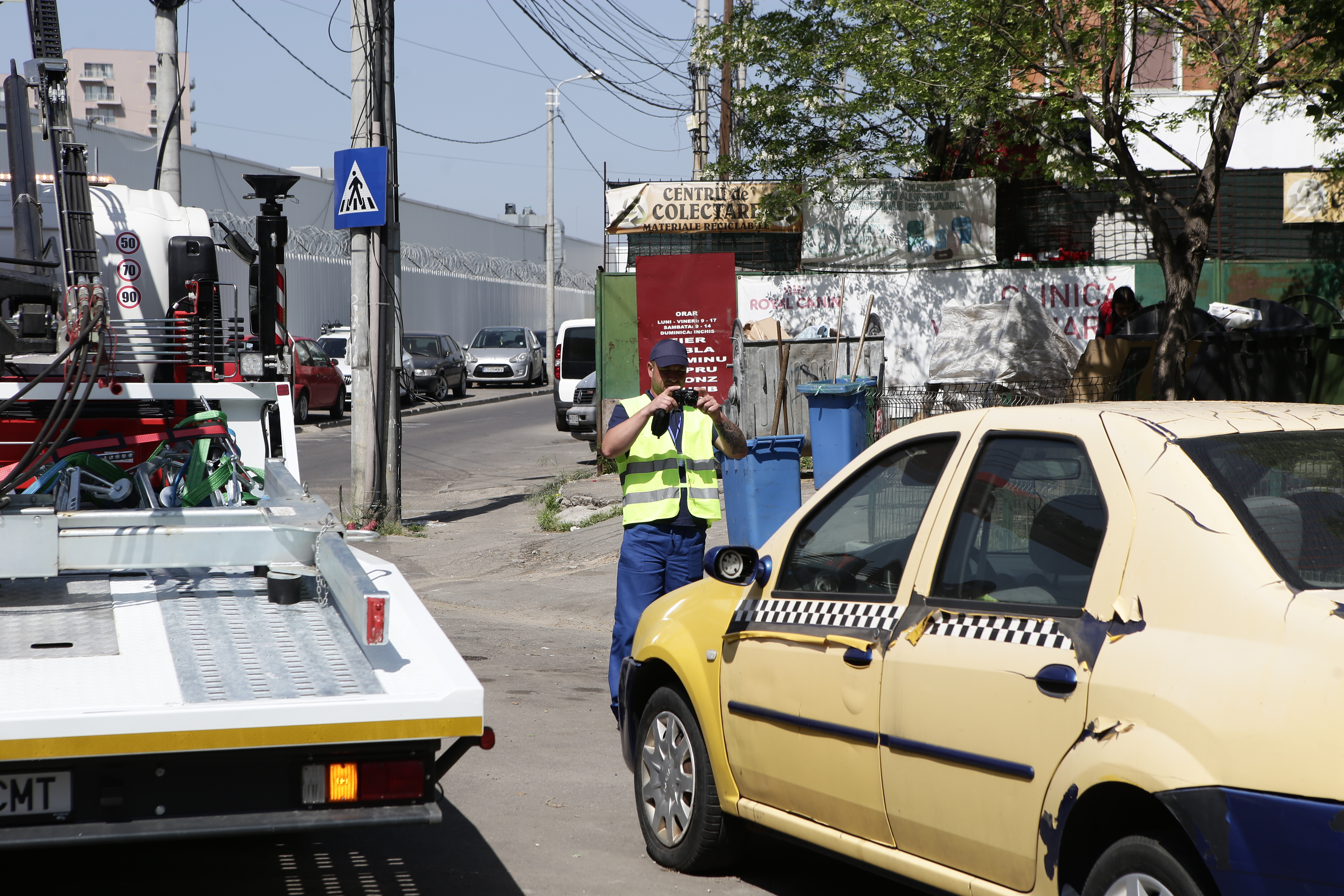 REPORTAJ / Cum se ridică mașinile în sectorul 3 din București