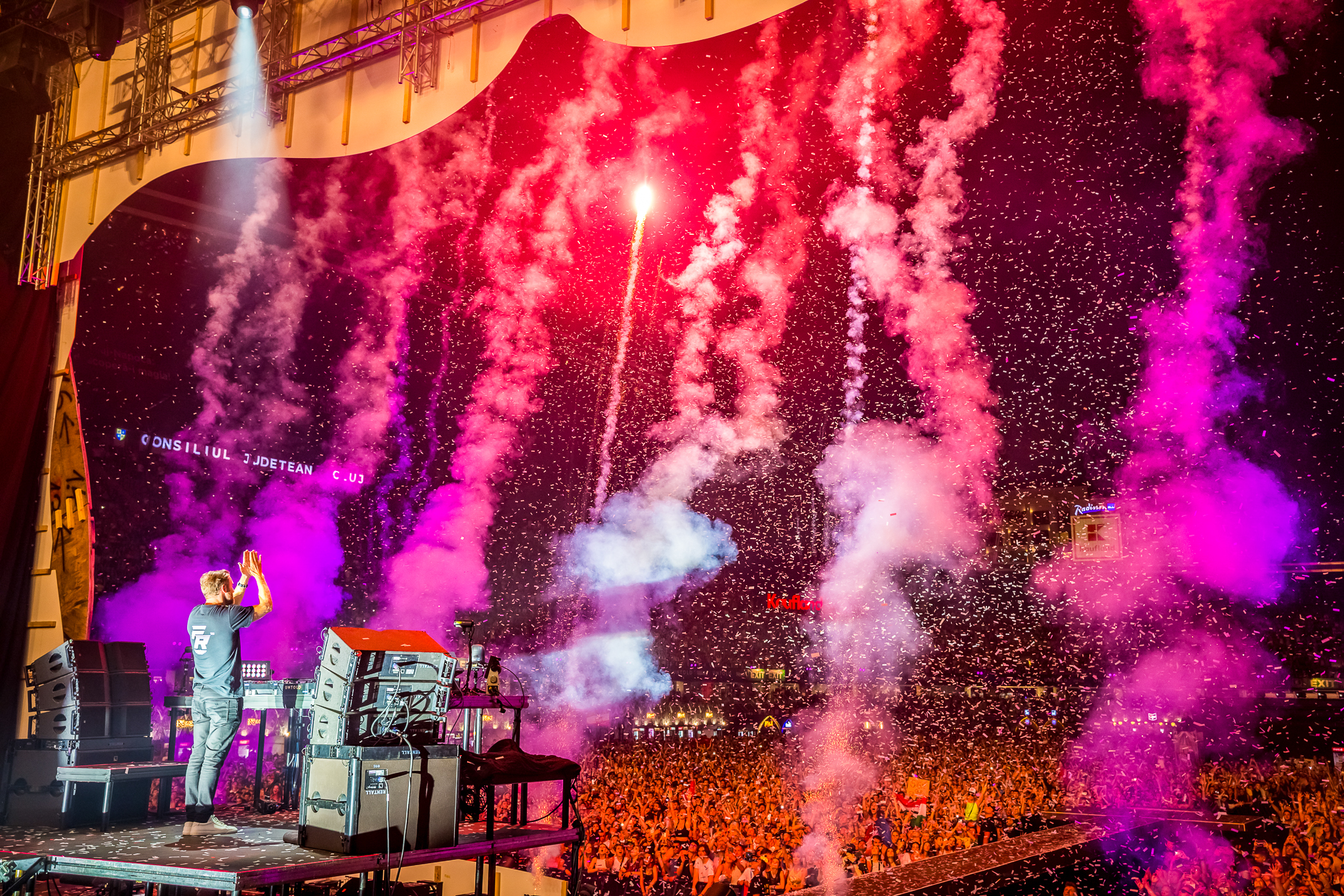 Cum a fost în a treia zi de festival la UNTOLD 2022. David Guetta a urcat pe scena pricinpală