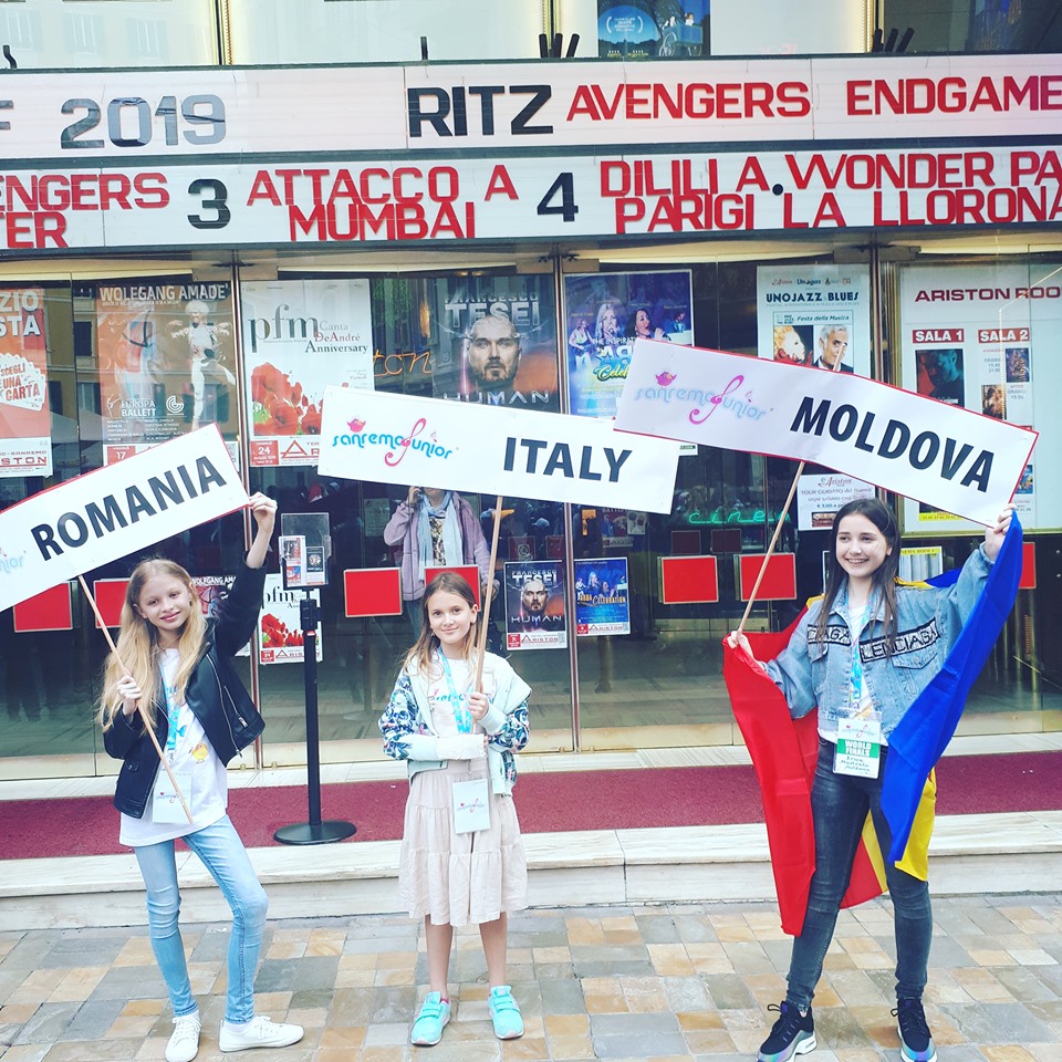 O fetiță din România, premiată la Festivalul San Remo Junior. A impresionat cu o melodie din repertoriul lui Charles Aznavour | FOTO & VIDEO