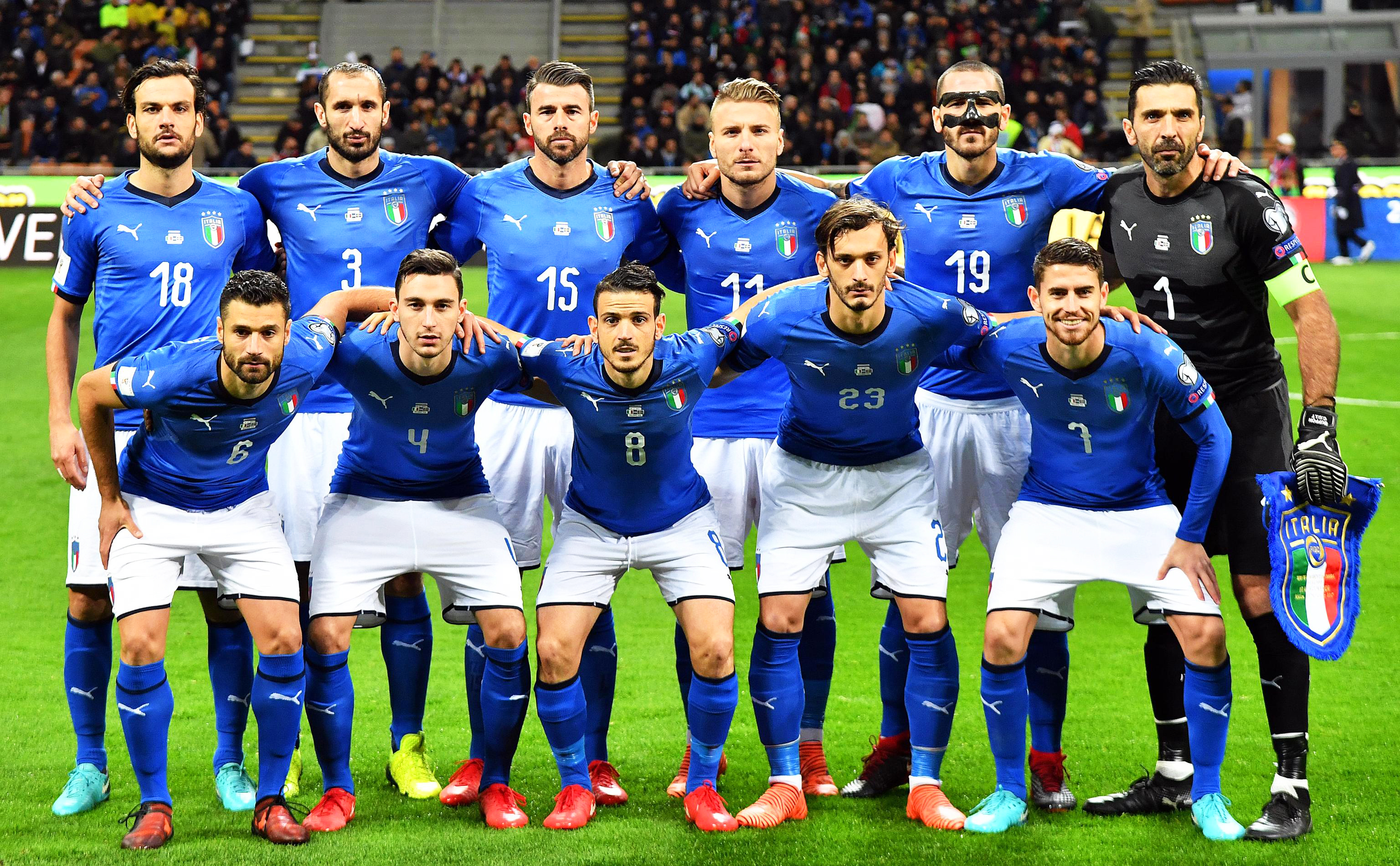 Mondial fără Italia! Cvadrupla campioană a lumii, marea absentă de la Cupa Mondială din 2018 / GALERIE FOTO