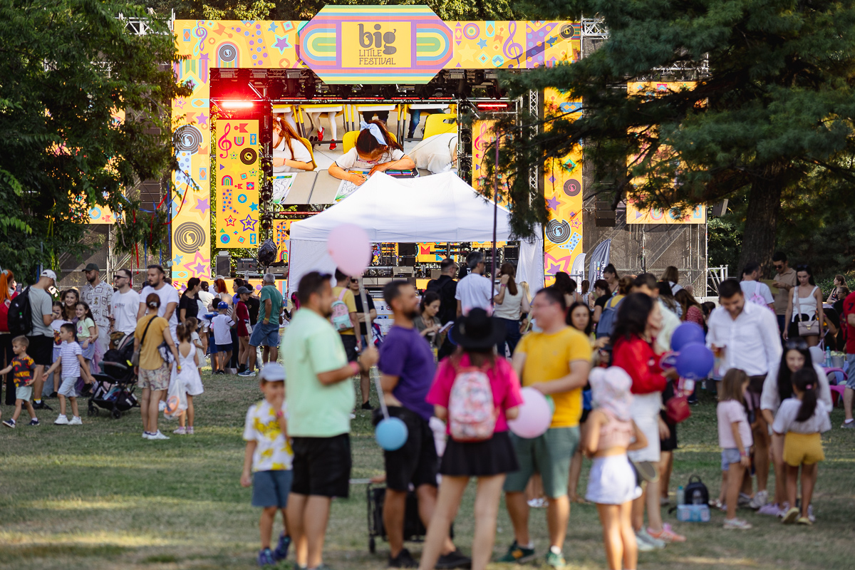 Libertatea a fost partener strategic la cel mai mare festival din Europa de Est dedicat familiilor, Big Little Festival