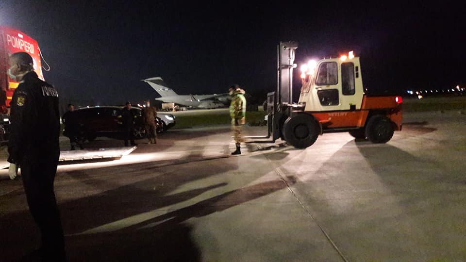 A sosit al treilea transport de echipamente medicale din Coreea de Sud