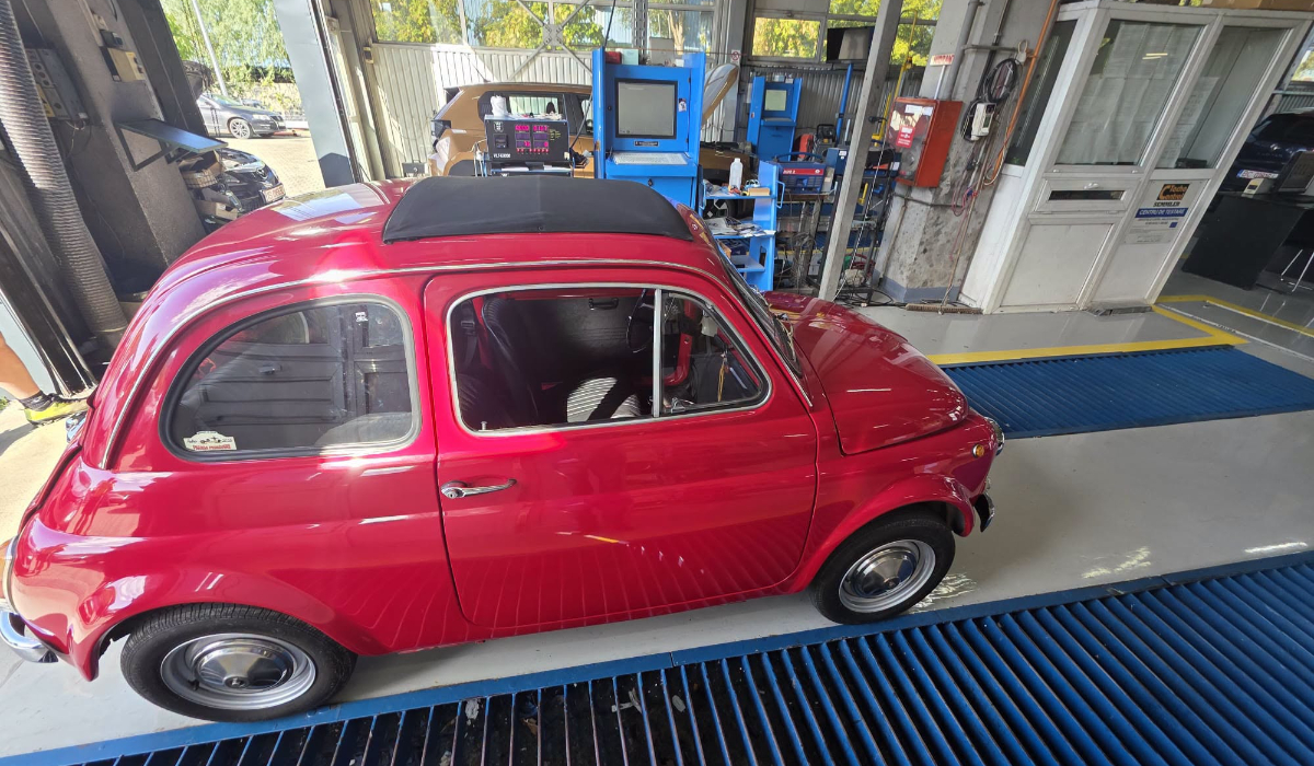 Fiat 500 din 1969 la RAR Iași